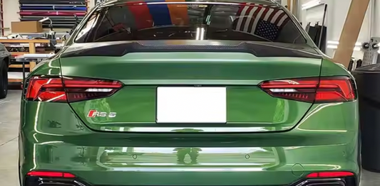 Audi A5 S5 RS5 B9 B9.5 Coupe Real Carbon Fiber Rear Spoiler 2017-2024