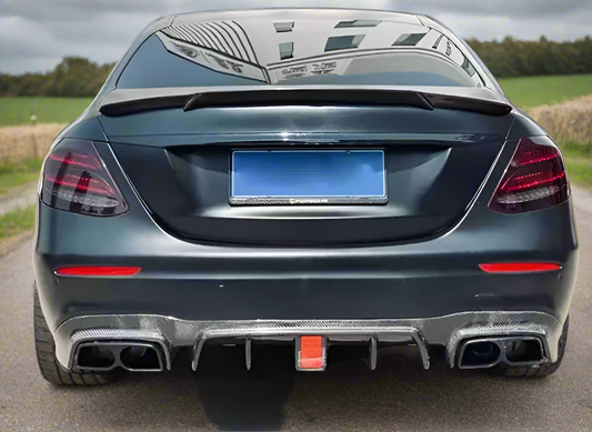 Mercedes Benz W213 E63 AMG Carbon Diffuser with Break Light