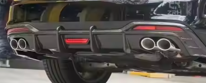AUDI A5 S5 2020+ KB Style Carbon Fiber Diffuser