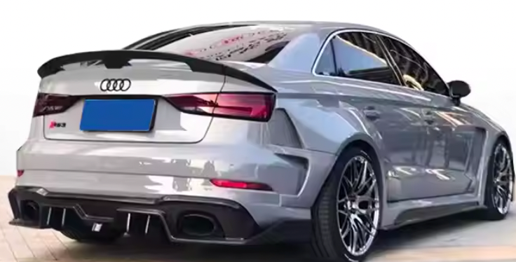 Carbon Fiber spoiler A3, S3, RS3