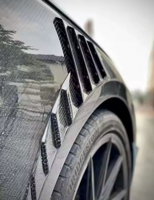 Dry Carbon Fiber Side Fenders for Audi A4, S4 B9.5