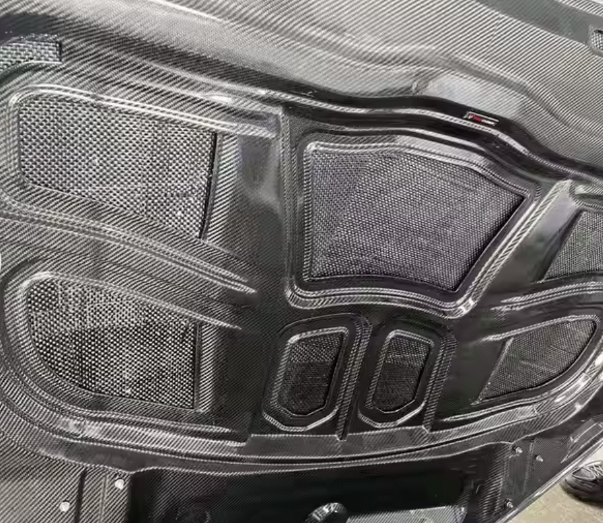 Dry Carbon Fiber Hood for Audi A4, S4 B9.5