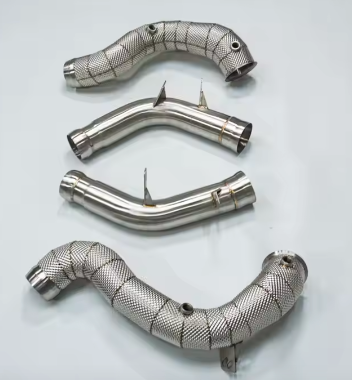 Catless Downpipe With Heat Shield MERCEDES W213 E63
