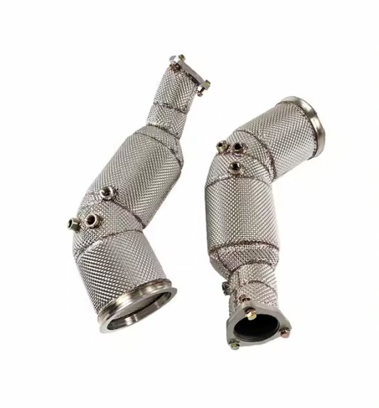 Heat Shield Catless Downpipe AUDI SQ7 SQ8 RSQ8