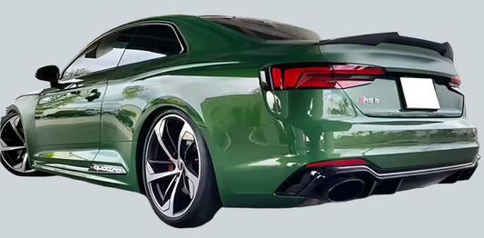Audi A5 S5 RS5 B9 B9.5 Coupe Real Carbon Fiber Rear Spoiler 2017-2024