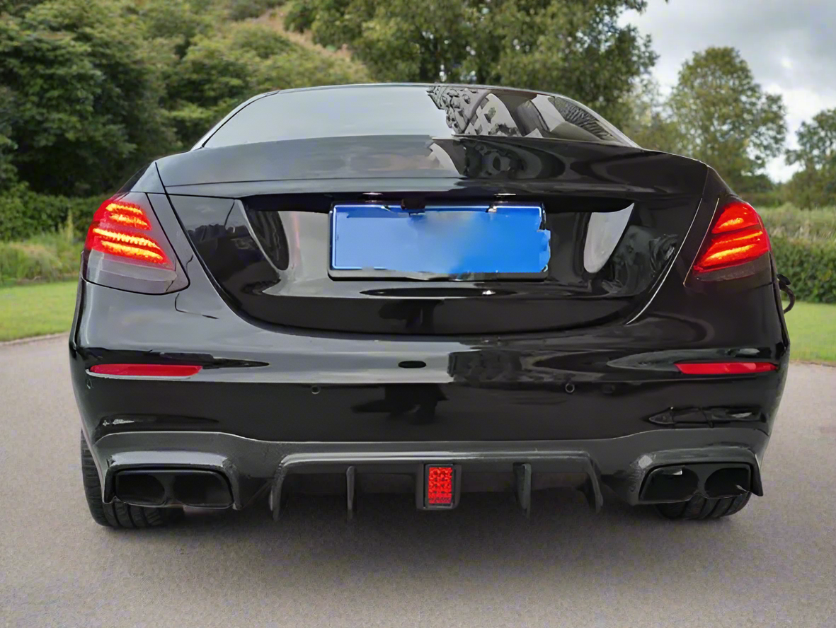 Mercedes Benz W213 E63 AMG Carbon Diffuser with Break Light