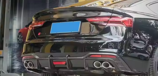AUDI A5 S5 2020+ KB Style Carbon Fiber Diffuser