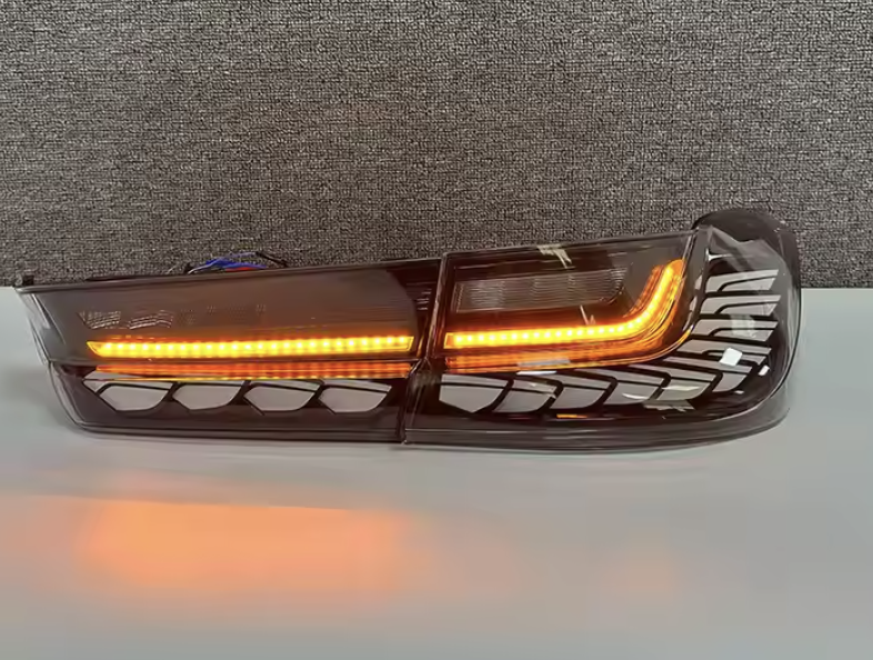BMW G20 Taillights CLEAR Dragon Scale