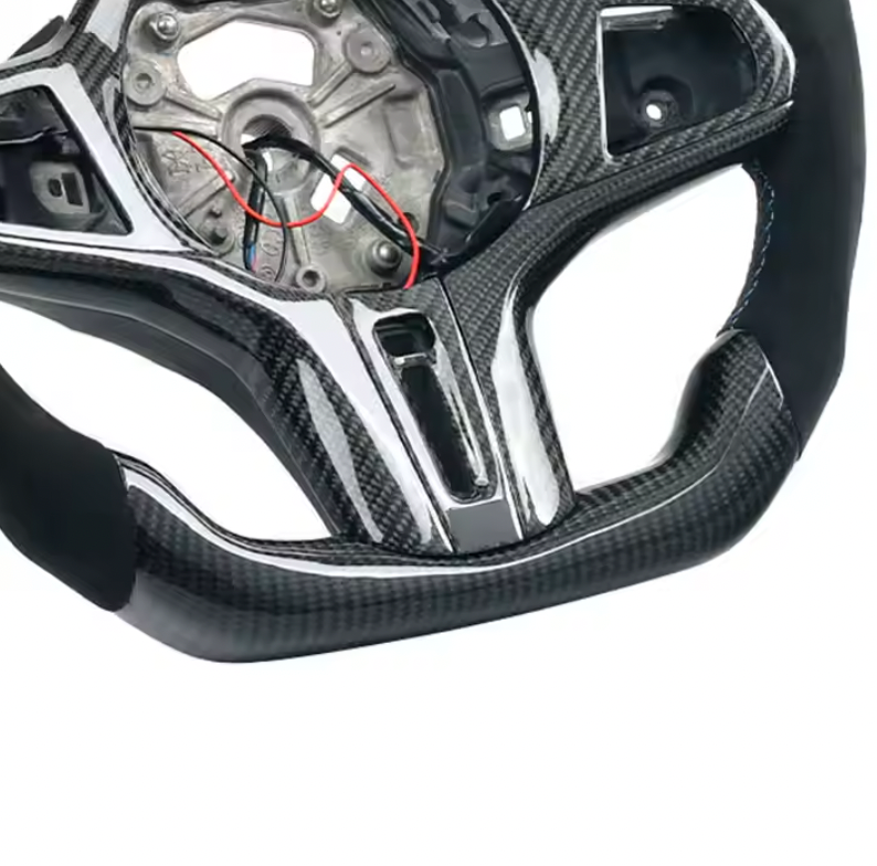 BMW G Series Customized Sport Racing Carbon Fiber Steering Wheel LED