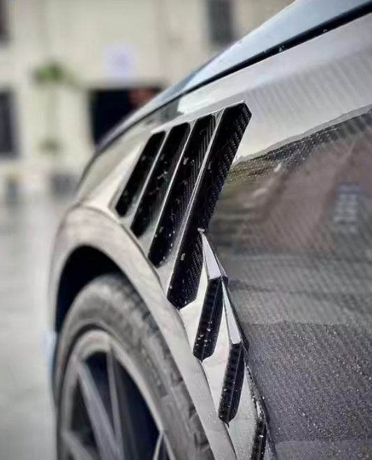 Dry Carbon Fiber Side Fenders for Audi A4, S4 B9.5