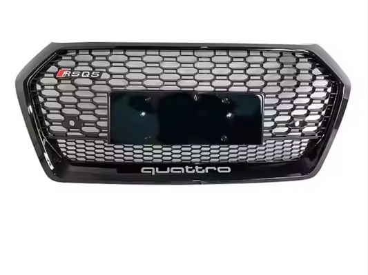 Black Honey Comb Grille for Audi RSQ5 2018-2020