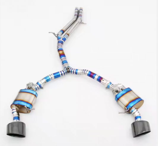 Titanium Valved Exhaust AUDI B9 S4/S5