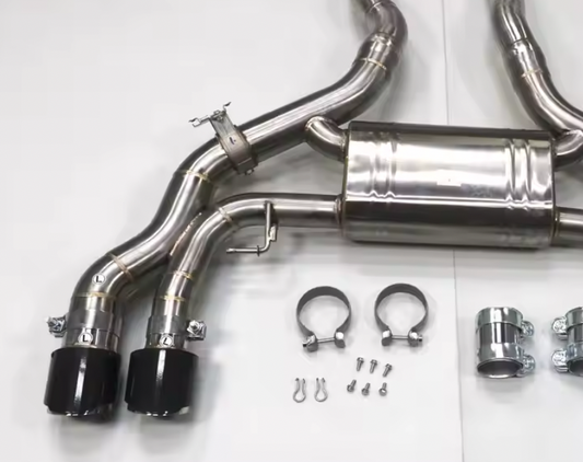 Valvetronic Catback Exhaust for BMW S58 X3M, X4M