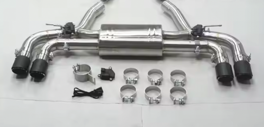 Valvetronic Exhaust Muffler for BMW 540i B58 Catback Exhaust  With Remote Control