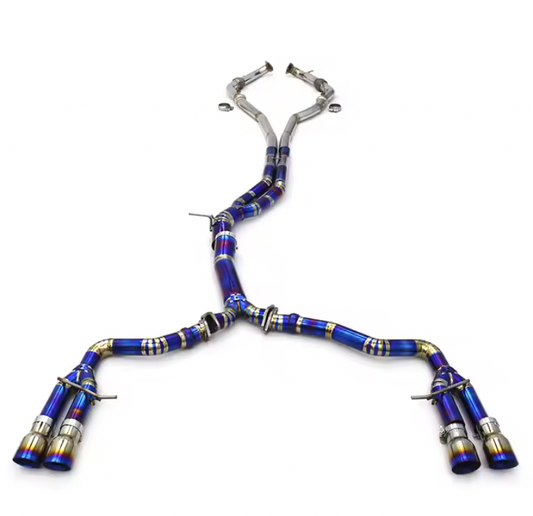 Titanium Catback Exhaust Audi S4, S5 B9