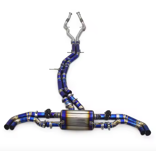 Titanium Valvetronic Exhaust for AUDI RSQ8 2019-2023