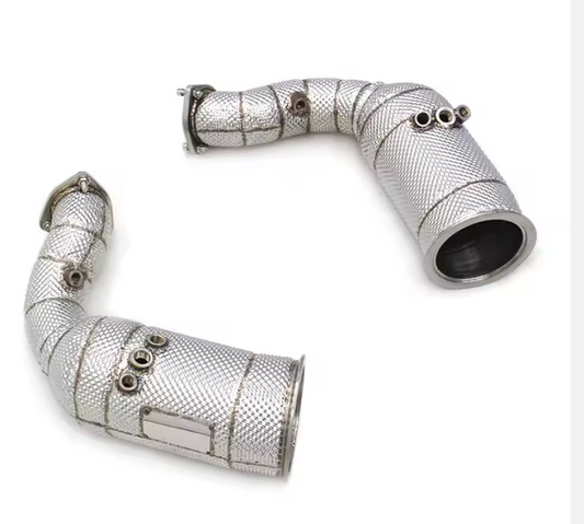 Heat Shield Catless Downpipe AUDI Q8/RSQ8