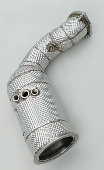 Heat Shield Catless Downpipe AUDI Q8/RSQ8
