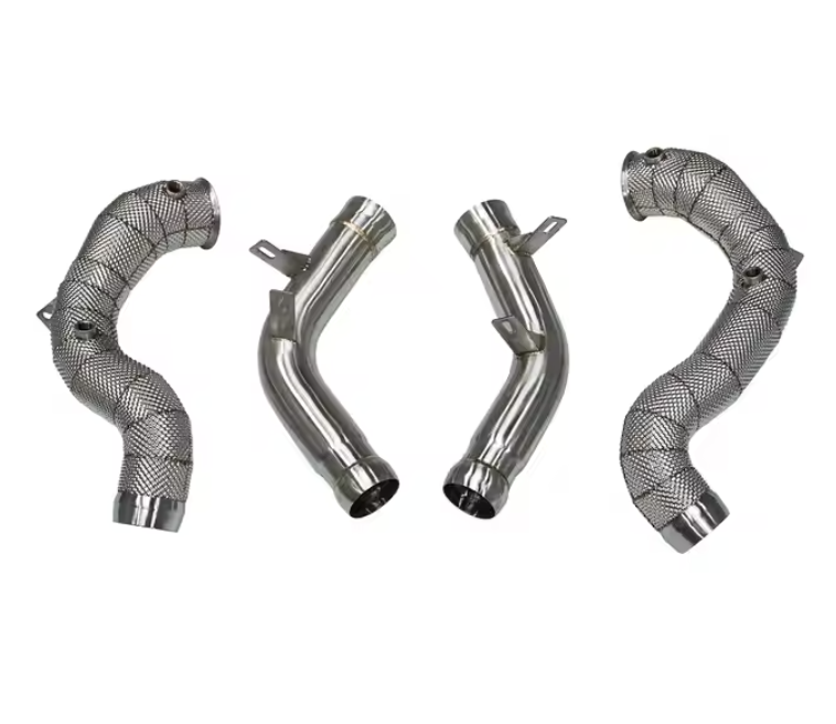 Catless Downpipe With Heat Shield MERCEDES W213 E63