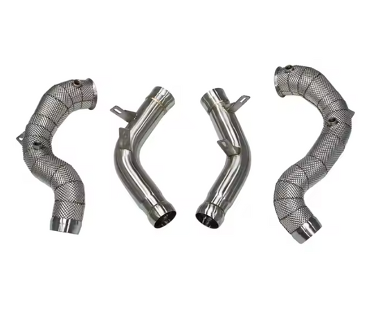 Catless Downpipe With Heat Shield MERCEDES W213 E63