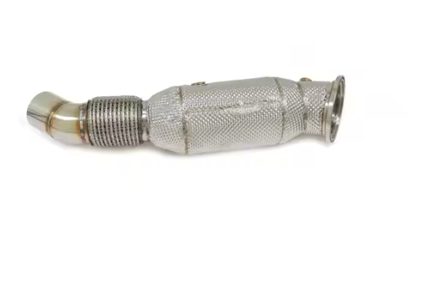 B58 Gen 2 Catless Downpipe with Heat Shield