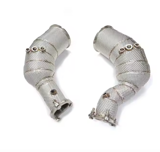 Heat Shield Catted Downpipe B9 RS5