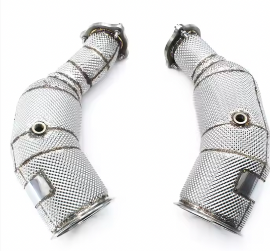 Heat Shield Catless Downpipe B9/B9.5 RS5