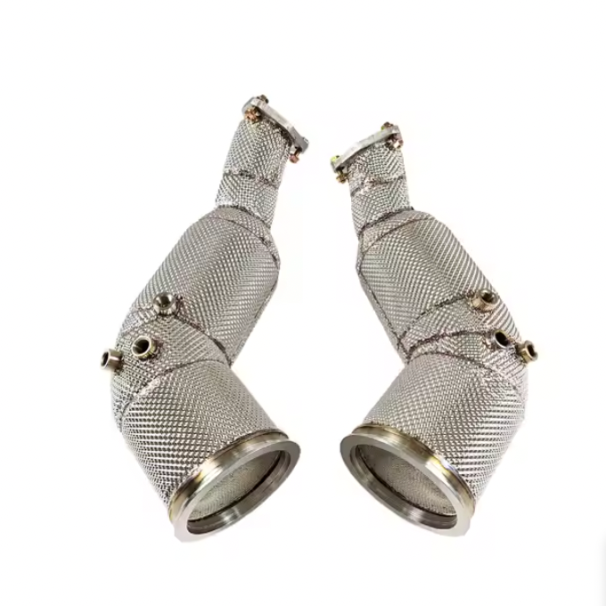 Heat Shield Catless Downpipe AUDI SQ7 SQ8 RSQ8