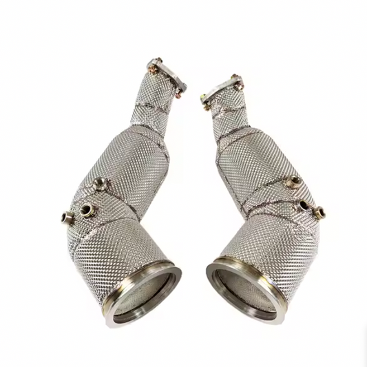 Heat Shield Catless Downpipe AUDI SQ7 SQ8 RSQ8