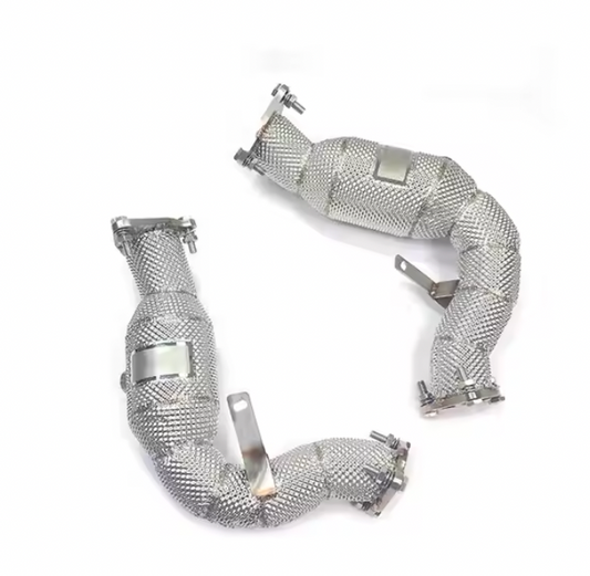 Heat Shield Catted Downpipe AUDI C7 A6/A7
