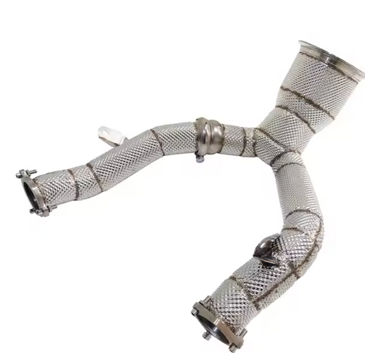 Heat Shield Catless Downpipe C8 A6 A7