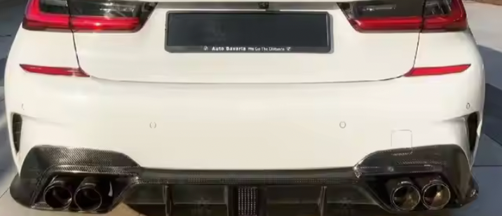 BMW G20 3 Series Carbon Fiber Diffuser
